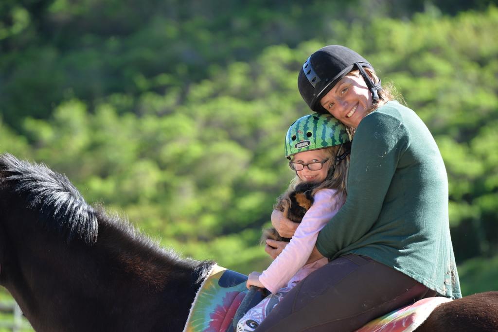 Taking a smile break. (Square Peg Foundation/Robyn Peters Photography )